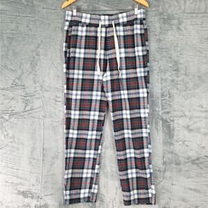 Abercrombie & Fitch Pants Mens Small Sleep Flannel Pajama Plaid Lounge‎ Comfy